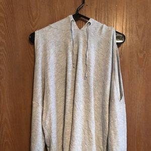 Cold shoulder hoodie